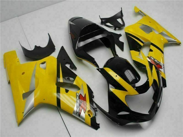 Discount 2001-2003 Yellow Suzuki GSXR 600/750 Replacement Motorcycle Fairings UK Discount 2001-2003 Yellow Suzuki GSXR 600/750 Replacement Motorcycle Fairings UK