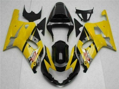 Discount 2001-2003 Yellow Suzuki GSXR 600/750 Replacement Motorcycle Fairings UK