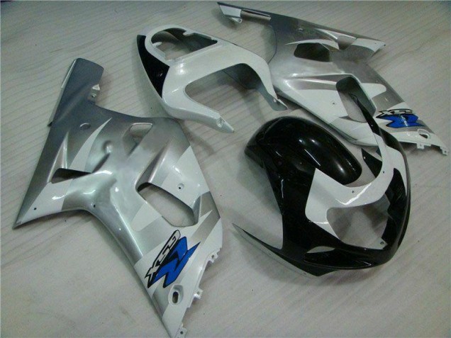 Discount 2001-2003 Silver Black Suzuki GSXR 600/750 Motorbike Fairing Kits UK Discount 2001-2003 Silver Black Suzuki GSXR 600/750 Motorbike Fairing Kits UK