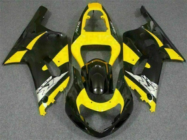 Discount 2001-2003 Yellow Black Suzuki GSXR 600/750 Motorcycle Replacement Fairings UK Discount 2001-2003 Yellow Black Suzuki GSXR 600/750 Motorcycle Replacement Fairings UK