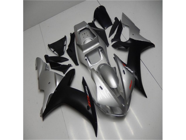 Discount 2002-2003 Silver Black Yamaha YZF R1 Motorbike Fairings UK Discount 2002-2003 Silver Black Yamaha YZF R1 Motorbike Fairings UK