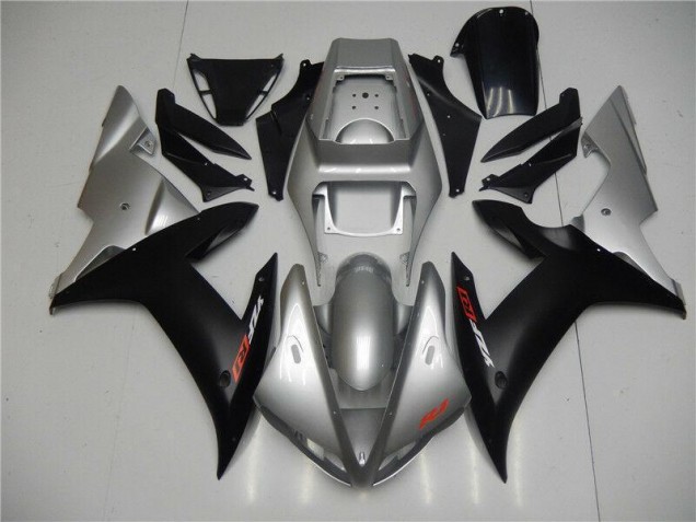 Discount 2002-2003 Silver Black Yamaha YZF R1 Motorbike Fairings UK Discount 2002-2003 Silver Black Yamaha YZF R1 Motorbike Fairings UK