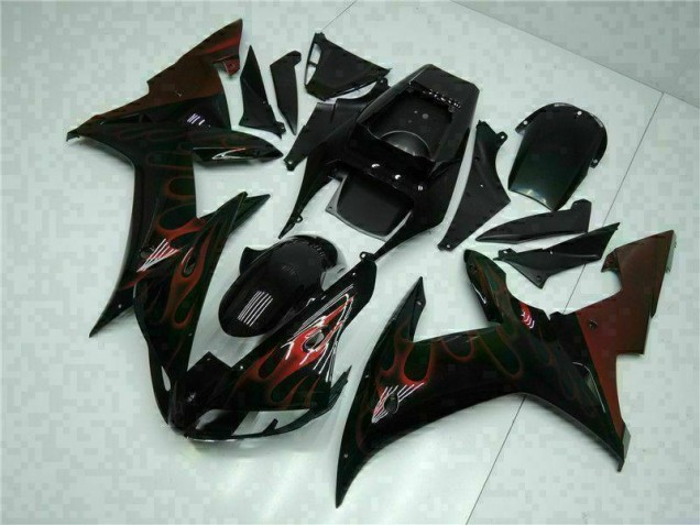 Discount 2002-2003 Black Yamaha YZF R1 Motorcyle Fairings UK Discount 2002-2003 Black Yamaha YZF R1 Motorcyle Fairings UK