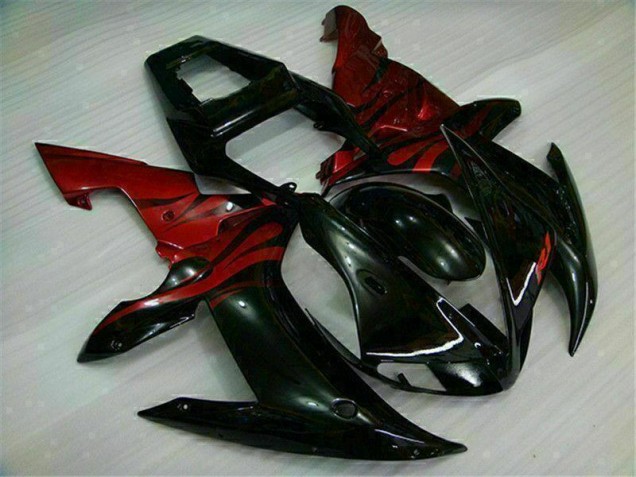 Discount 2002-2003 Black Red Yamaha YZF R1 Bike Fairing UK