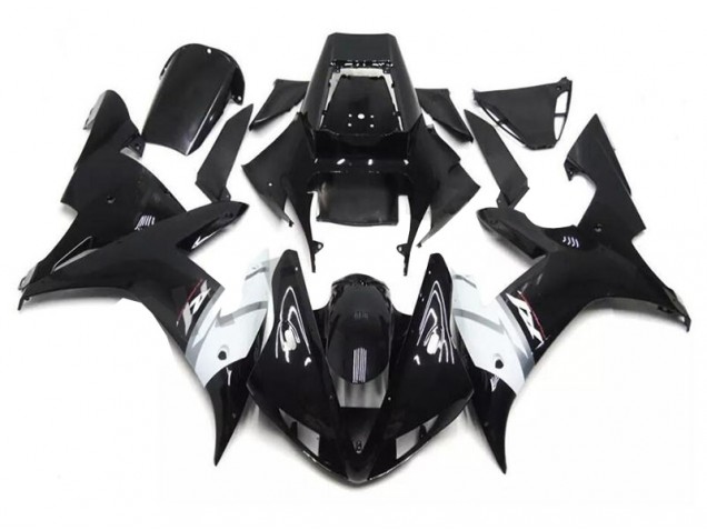 Discount 2002-2003 Black White Yamaha YZF R1 Motor Bike Fairings UK Discount 2002-2003 Black White Yamaha YZF R1 Motor Bike Fairings UK
