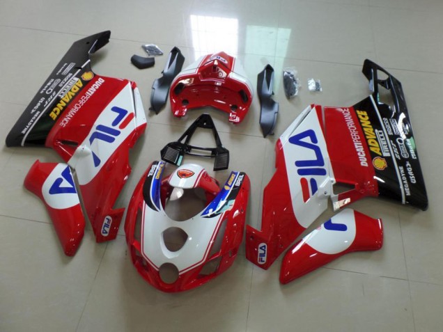 Discount 2003-2004 Red Fila Ducati 749 999 Bike Fairings UK Discount 2003-2004 Red Fila Ducati 749 999 Bike Fairings UK