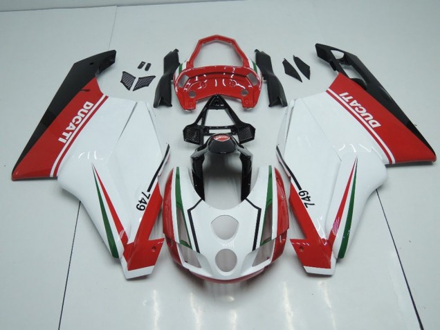 Discount 2003-2004 White Red with Tail Open Ducati 749 999 Motor Bike Fairings UK Discount 2003-2004 White Red with Tail Open Ducati 749 999 Motor Bike Fairings UK