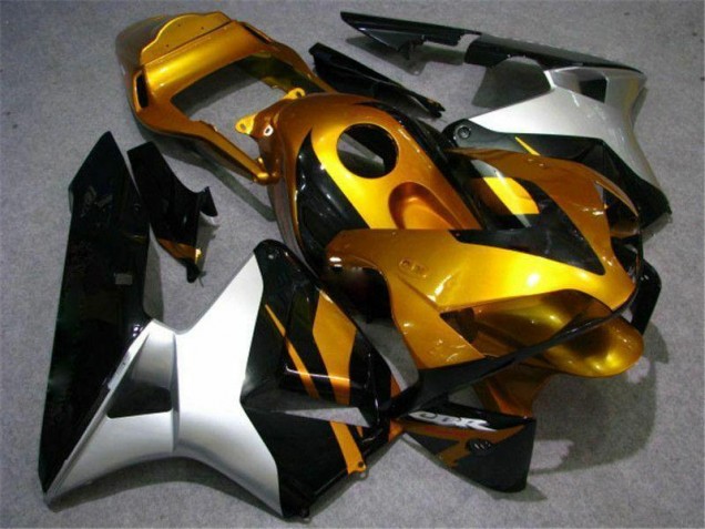 Discount 2003-2004 Gold Silver Black Honda CBR600RR Bike Fairings UK Discount 2003-2004 Gold Silver Black Honda CBR600RR Bike Fairings UK