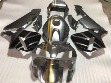 Discount 2003-2004 Silver Gold Black Honda CBR600RR Replacement Motorcycle Fairings UK
