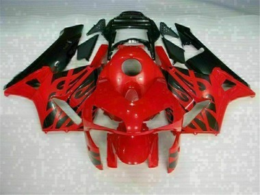 Discount 2003-2004 Red Black Honda CBR600RR Motorbike Fairing Kits & Bodywork UK