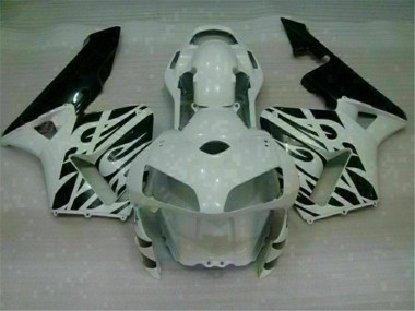Discount 2003-2004 White Honda CBR600RR Motorcyle Fairings UK