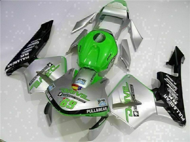 Discount 2003-2004 Silver Honda CBR600RR Motorbike Fairing UK Discount 2003-2004 Silver Honda CBR600RR Motorbike Fairing UK