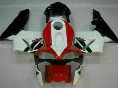 Discount 2003-2004 Red White Honda CBR600RR Bike Fairings UK