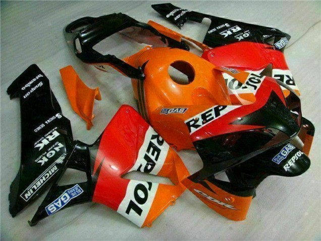 Discount 2003-2004 Orange Repsol Honda CBR600RR Motorbike Fairing Kits UK