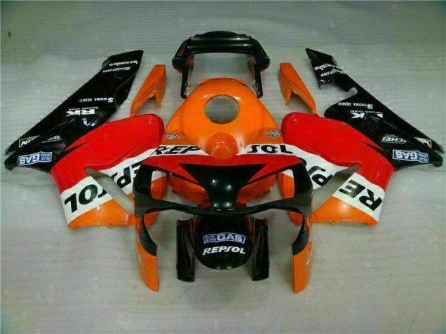 Discount 2003-2004 Orange Repsol Honda CBR600RR Motorbike Fairing Kits UK