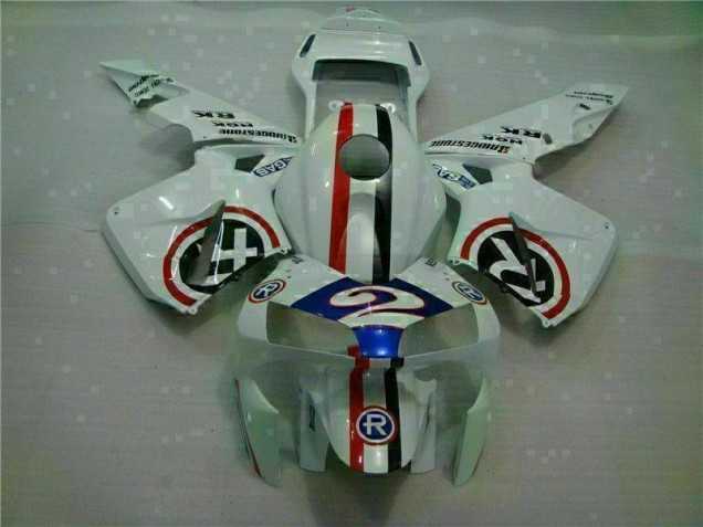 Discount 2003-2004 White Blue R 2 Honda CBR600RR Motorcycle Fairings UK Discount 2003-2004 White Blue R 2 Honda CBR600RR Motorcycle Fairings UK