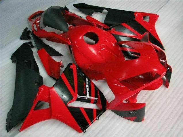 Discount 2003-2004 Red Black Honda CBR600RR Motorcycle Fairing Kit UK Discount 2003-2004 Red Black Honda CBR600RR Motorcycle Fairing Kit UK