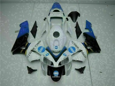 Discount 2003-2004 White Honda CBR600RR Motor Bike Fairings UK