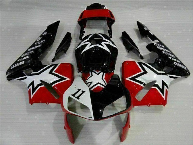 Discount 2003-2004 Black White 11 Honda CBR600RR Moto Fairings UK Discount 2003-2004 Black White 11 Honda CBR600RR Moto Fairings UK
