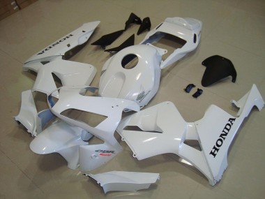 Discount 2003-2004 White Black Decal Honda CBR600RR Motorbike Fairings UK
