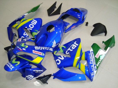 Discount 2003-2004 Movistar Honda CBR600RR Motorcycle Fairing Kit UK