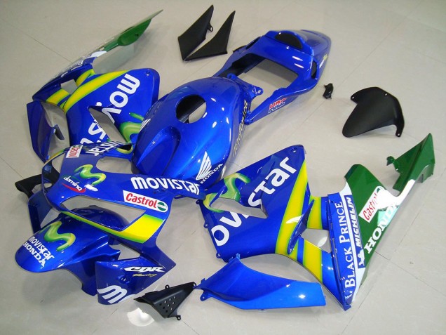 Discount 2003-2004 Movistar Honda CBR600RR Motorcycle Fairing Kit UK