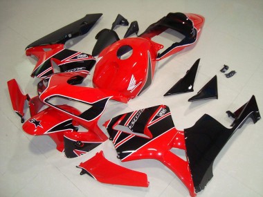 Discount 2003-2004 Red Black Honda CBR600RR Motorbike Fairing Kits UK