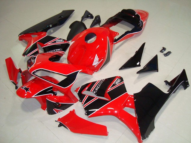 Discount 2003-2004 Red Black Honda CBR600RR Motorbike Fairing Kits UK Discount 2003-2004 Red Black Honda CBR600RR Motorbike Fairing Kits UK