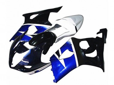 Discount 2003-2004 Blue White Suzuki GSXR 1000 Motorcycle Replacement Fairings UK