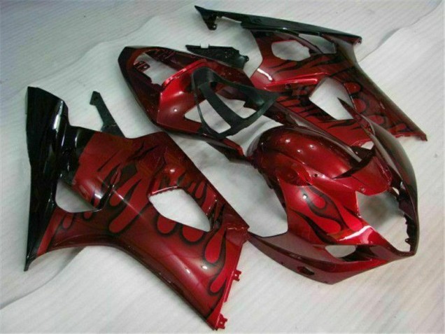 Discount 2003-2004 Red Suzuki GSXR 1000 Motorcycle Fairings Kit UK Discount 2003-2004 Red Suzuki GSXR 1000 Motorcycle Fairings Kit UK
