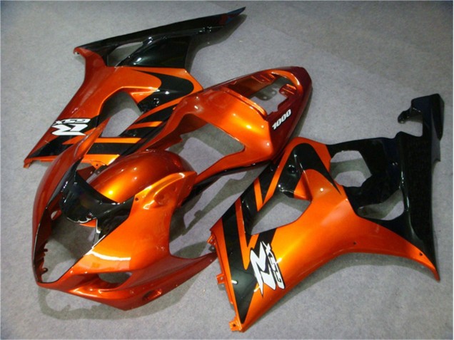 Discount 2003-2004 Orange Black Suzuki GSXR 1000 Motorcycle Fairing Kits UK Discount 2003-2004 Orange Black Suzuki GSXR 1000 Motorcycle Fairing Kits UK
