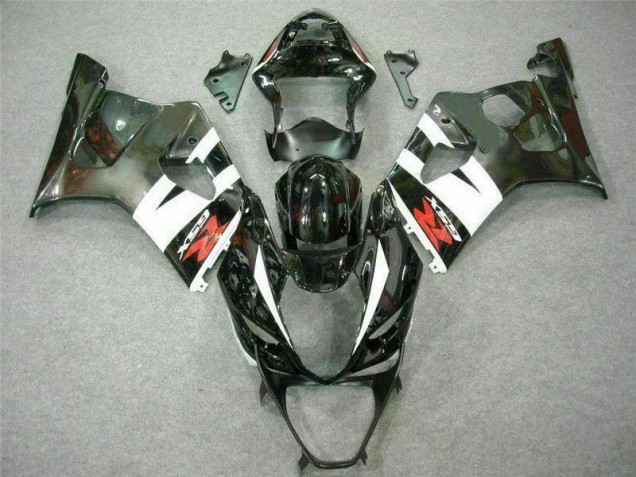 Discount 2003-2004 White Black Suzuki GSXR 1000 Motorcycle Replacement Fairings UK Discount 2003-2004 White Black Suzuki GSXR 1000 Motorcycle Replacement Fairings UK