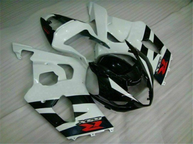 Discount 2003-2004 White Black Suzuki GSXR 1000 Motorcyle Fairings UK Discount 2003-2004 White Black Suzuki GSXR 1000 Motorcyle Fairings UK