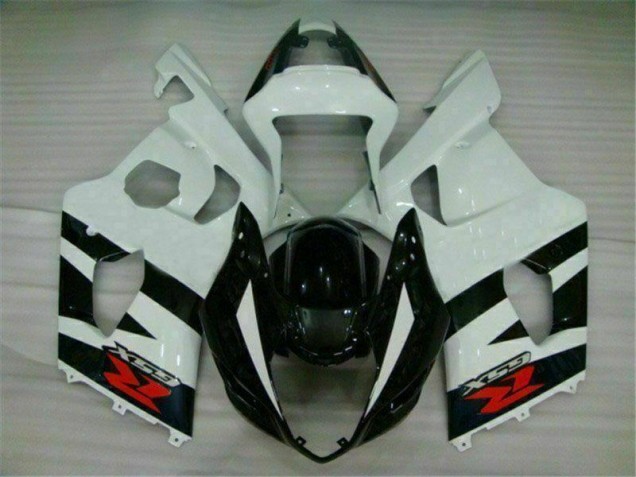 Discount 2003-2004 White Black Suzuki GSXR 1000 Motorcyle Fairings UK Discount 2003-2004 White Black Suzuki GSXR 1000 Motorcyle Fairings UK