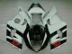 Discount 2003-2004 White Black Suzuki GSXR 1000 Motorcyle Fairings UK Discount 2003-2004 White Black Suzuki GSXR 1000 Motorcyle Fairings UK