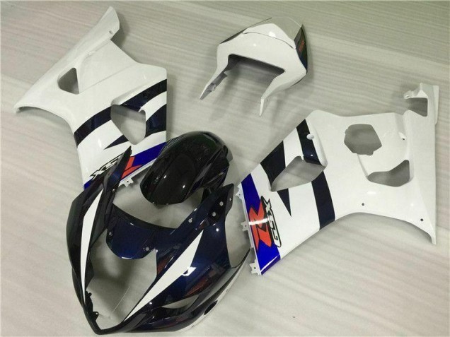 Discount 2003-2004 White Black Suzuki GSXR 1000 Motorcylce Fairings UK