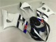 Discount 2003-2004 White Black Suzuki GSXR 1000 Motorcylce Fairings UK