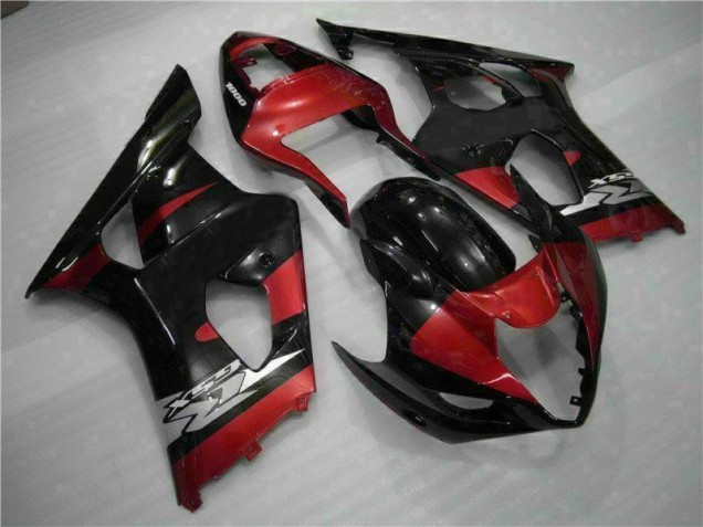 Discount 2003-2004 Red Black Suzuki GSXR 1000 Motorcycle Fairing Kits UK Discount 2003-2004 Red Black Suzuki GSXR 1000 Motorcycle Fairing Kits UK