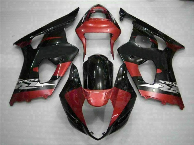 Discount 2003-2004 Red Black Suzuki GSXR 1000 Motorcycle Fairing Kits UK Discount 2003-2004 Red Black Suzuki GSXR 1000 Motorcycle Fairing Kits UK