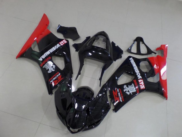 Discount 2003-2004 Black and Red Suzuki GSXR 1000 Motorbike Fairing UK Discount 2003-2004 Black and Red Suzuki GSXR 1000 Motorbike Fairing UK