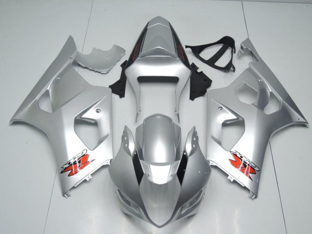Discount 2003-2004 Silver OEM Style Suzuki GSXR 1000 Motorbike Fairing Kits UK Discount 2003-2004 Silver OEM Style Suzuki GSXR 1000 Motorbike Fairing Kits UK