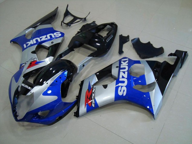 Discount 2003-2004 Blue Silver Suzuki GSXR 1000 Motorcyle Fairings UK Discount 2003-2004 Blue Silver Suzuki GSXR 1000 Motorcyle Fairings UK