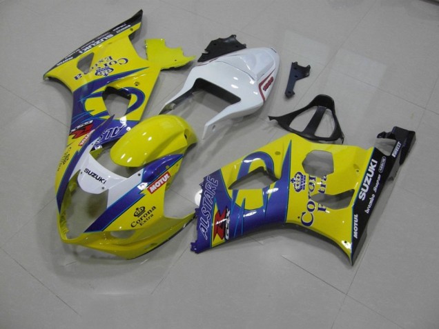 Discount 2003-2004 Yellow Corona Suzuki GSXR 1000 Bike Fairing UK Discount 2003-2004 Yellow Corona Suzuki GSXR 1000 Bike Fairing UK