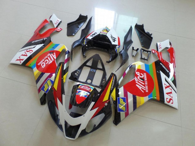 Discount 2003-2006 Colorfull Sax Aprilia RSV1000 Replacement Motorcycle Fairings UK Discount 2003-2006 Colorfull Sax Aprilia RSV1000 Replacement Motorcycle Fairings UK