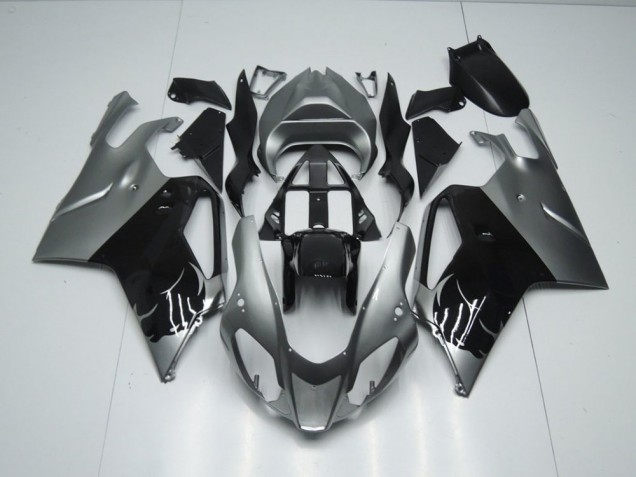 Discount 2003-2006 Grey and Black Aprilia RSV1000 Bike Fairing Kit UK Discount 2003-2006 Grey and Black Aprilia RSV1000 Bike Fairing Kit UK