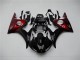 Discount 2003-2005 Black Red Yamaha YZF R6 Motorcycle Replacement Fairings UK