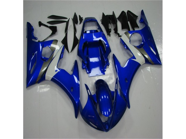 Discount 2003-2005 Blue White Yamaha YZF R6 Replacement Fairings UK Discount 2003-2005 Blue White Yamaha YZF R6 Replacement Fairings UK