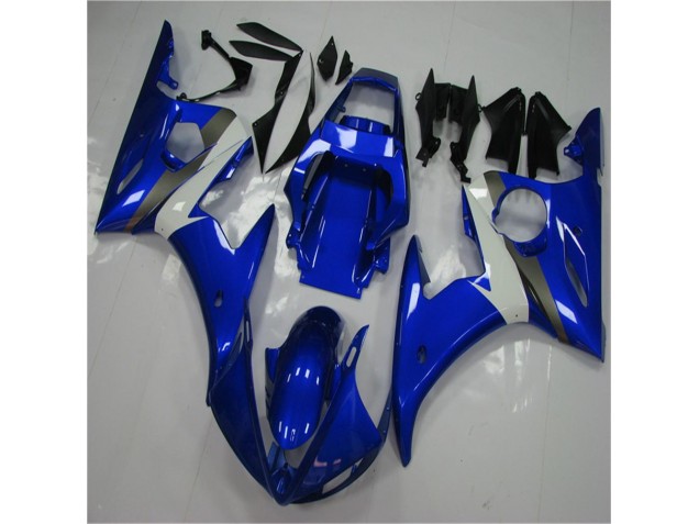 Discount 2003-2005 Blue White Yamaha YZF R6 Replacement Fairings UK Discount 2003-2005 Blue White Yamaha YZF R6 Replacement Fairings UK
