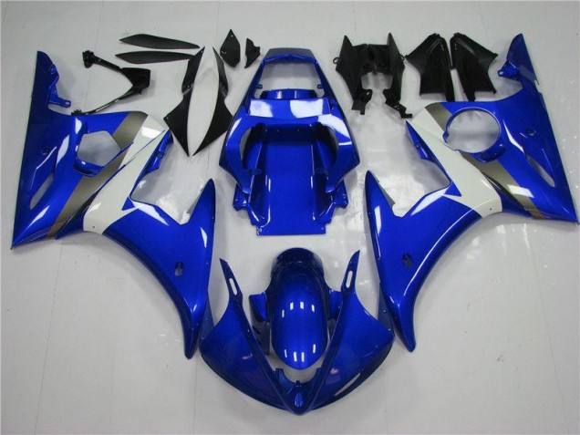Discount 2003-2005 Blue White Yamaha YZF R6 Replacement Fairings UK Discount 2003-2005 Blue White Yamaha YZF R6 Replacement Fairings UK