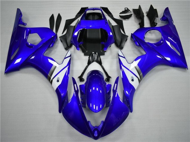 Discount 2003-2005 Blue White Yamaha YZF R6 Bike Fairings UK Discount 2003-2005 Blue White Yamaha YZF R6 Bike Fairings UK